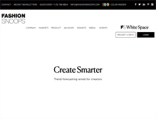 Tablet Screenshot of fashionsnoops.com